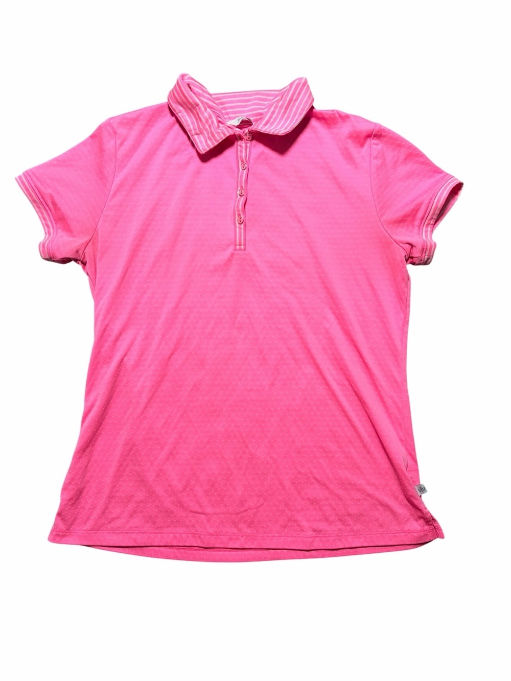 Lady Hagen Short Sleeve Collared Golf Tennis Pickleball Polo Size Medium